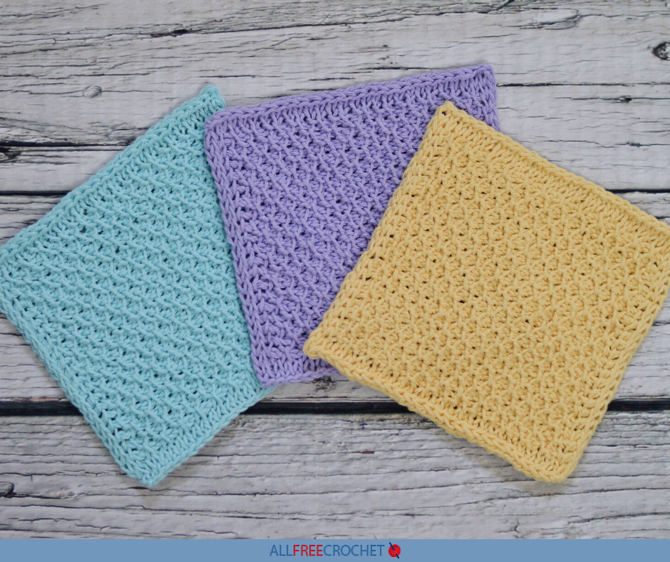 How to Make the Tunisian Crochet Honeycomb Stitch Tutorial