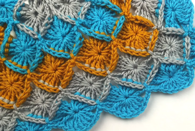 How to Crochet the Nesting Solid Shell Stitch