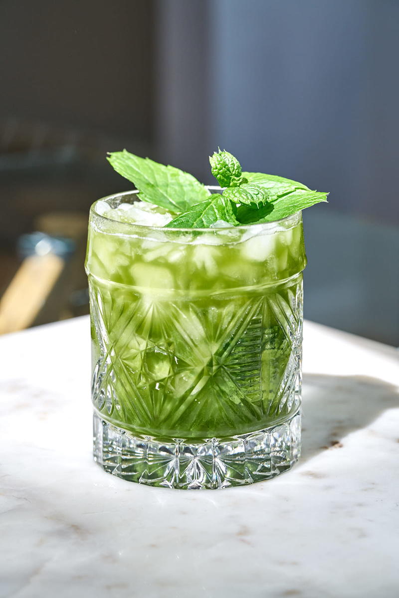 Matcha Mint Julep