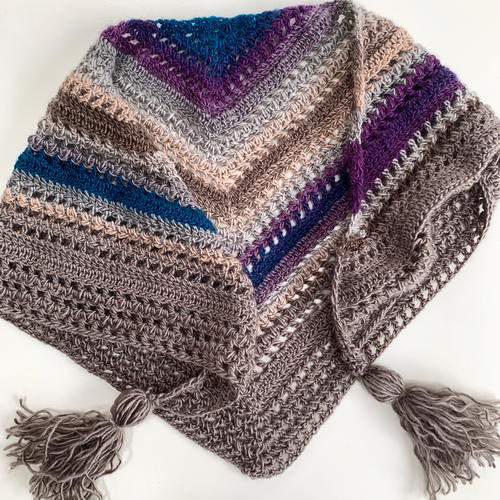 Borlotto Shawl | AllFreeCrochet.com