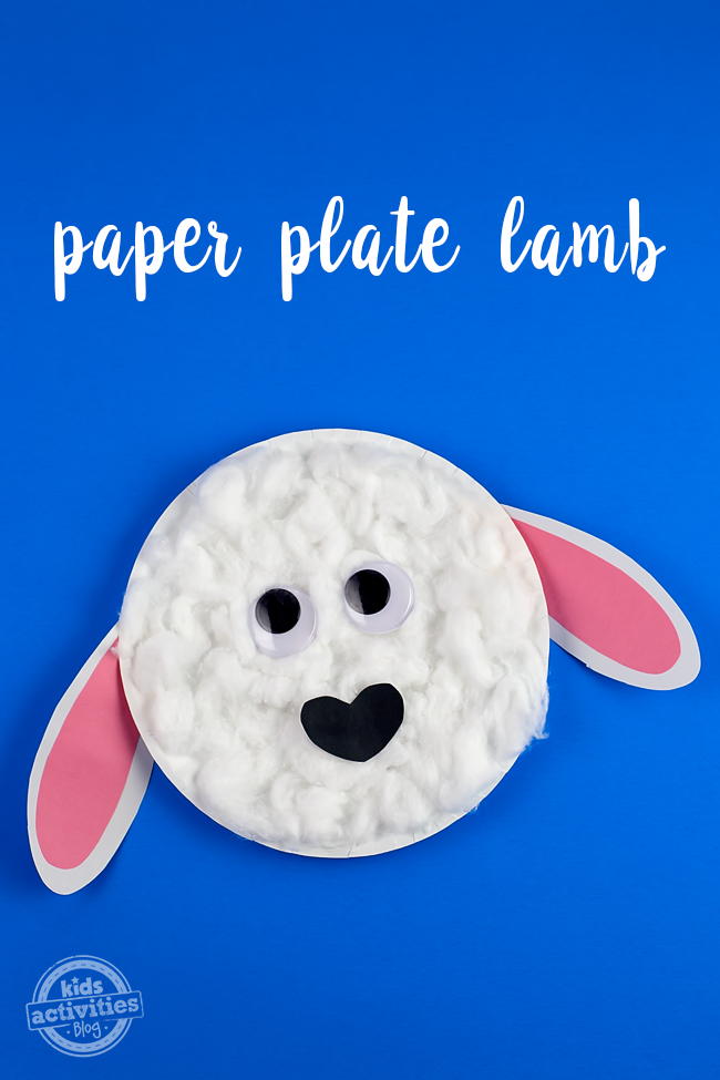 Paper Plate Lamb Craft | FaveCrafts.com
