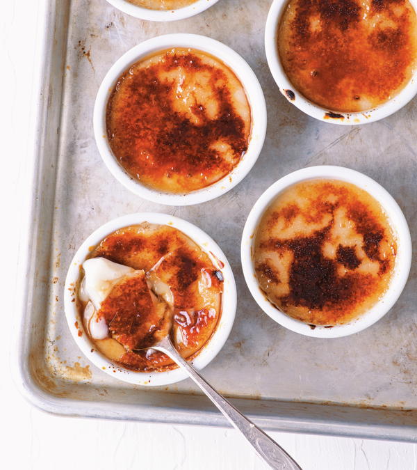 Coconut White Chocolate Creme Brulee