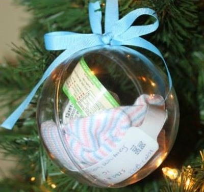 Baby's First Christmas Ornament | Scrapbook Ornament