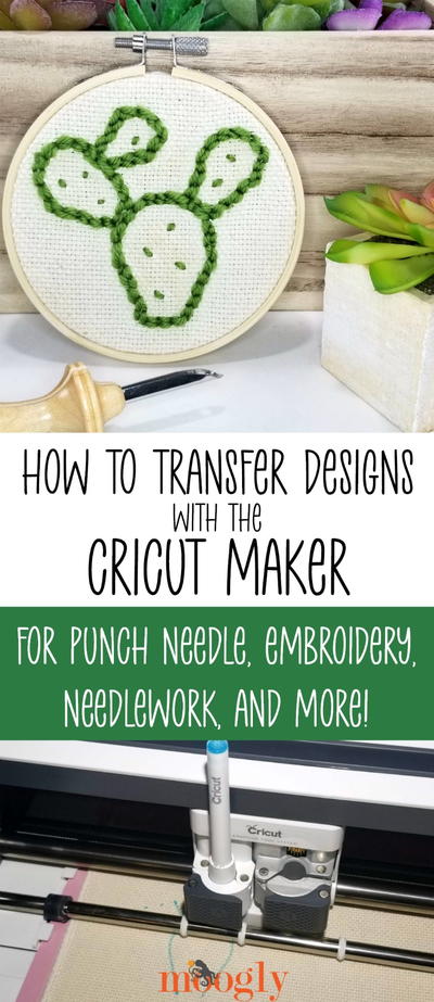 Easy Punch Needle (and More!) With The Cricut Maker
