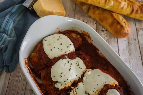 Homemade Chicken Parmesan