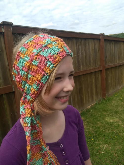 Mia Head Scarf Crochet Pattern