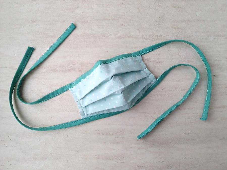 How To Sew A Mask Without Elastic 2020 | AllFreeSewing.com