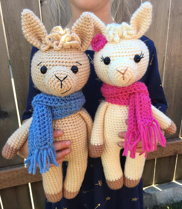 Amigurumi Llama