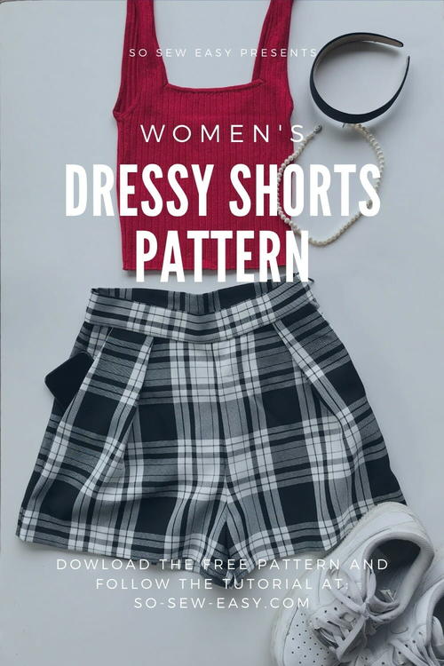 Women’s Dressy Shorts Free Sewing Pattern | FaveCrafts.com