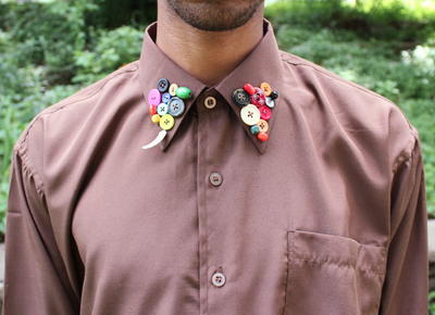 Handsome Button-Collared Shirt