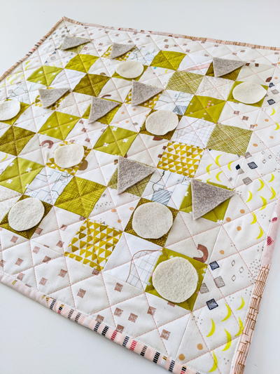 DIY Quilted Checkerboard Tutorial