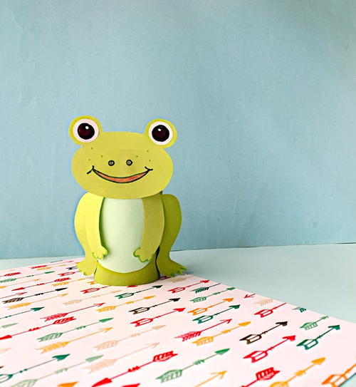 Fun Frog Toilet Paper Roll Craft For Kids
