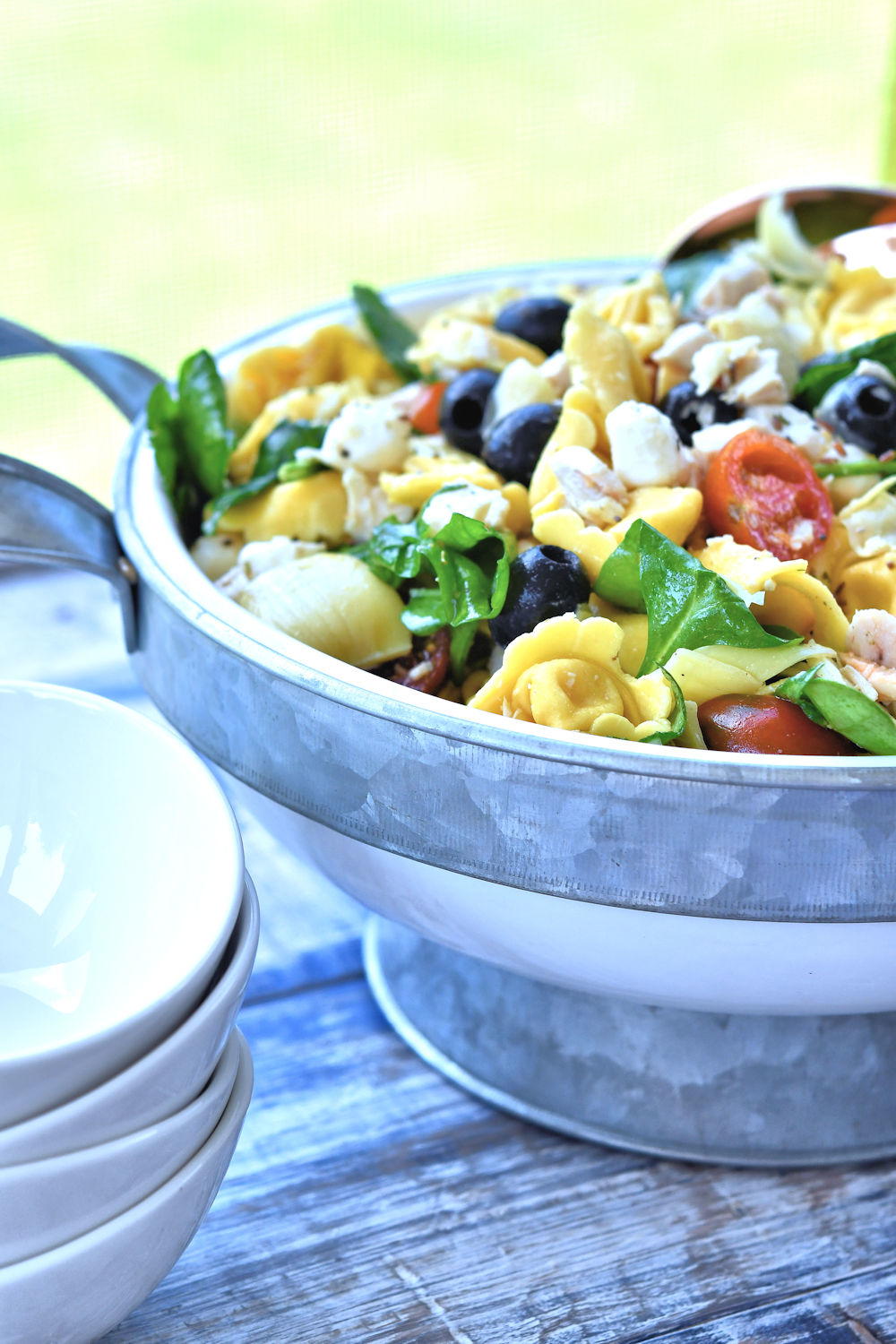 Cold Tortellini Salad With Chicken | RecipeLion.com