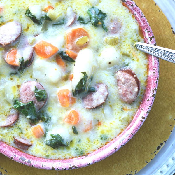 Creamy Gnocchi Soup Easy Instant Pot Recipe