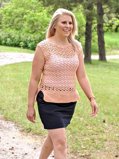 Marielle Lace Tee - Adult Sizes