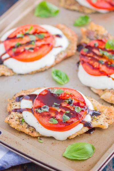 Baked Caprese Chicken