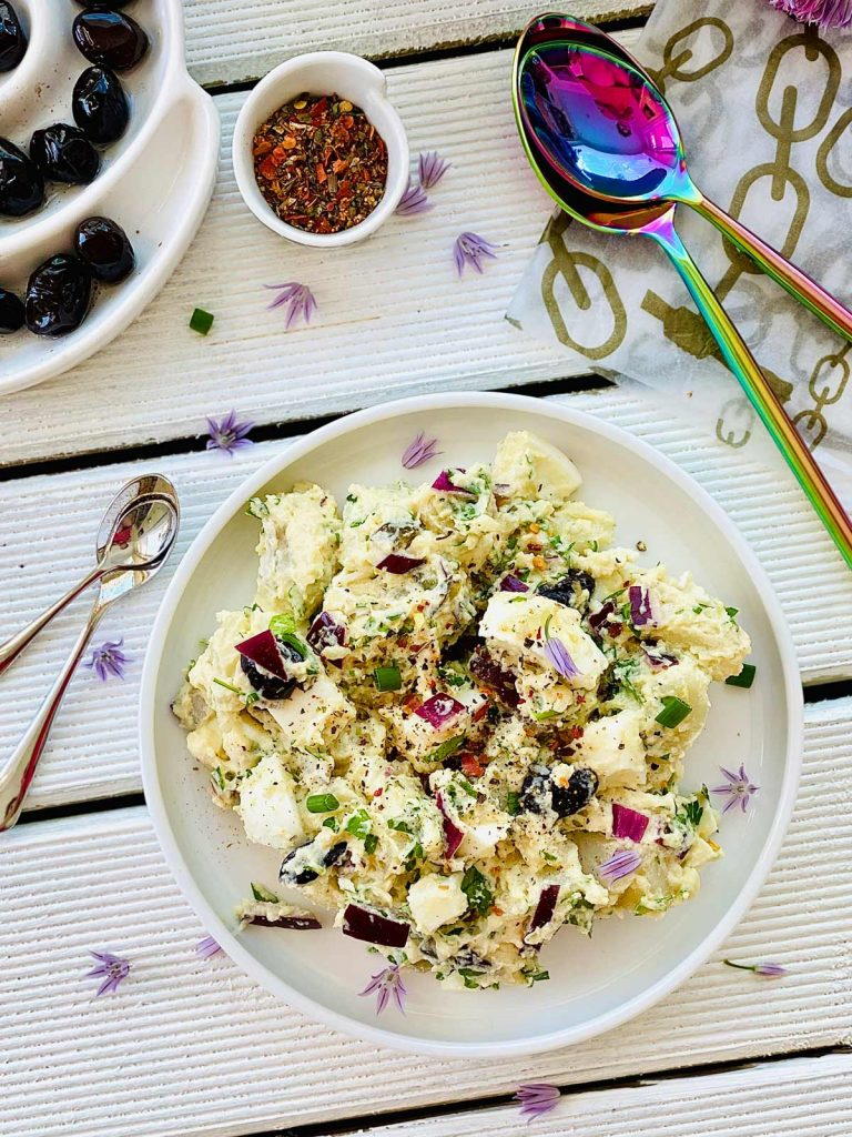 Healthy Potato Salad | RecipeLion.com