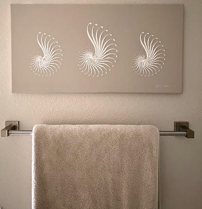 Stylized Nautilus Canvas