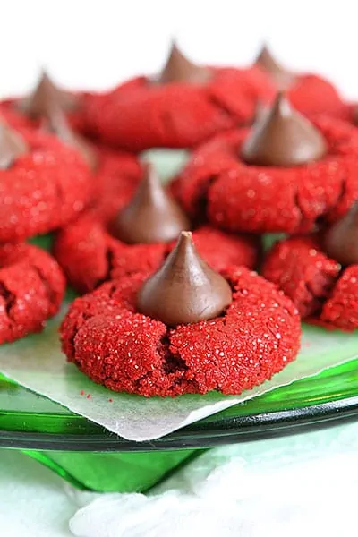 Red Velvet Christmas Cookies