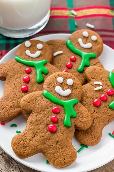 Gingerbread Man Christmas Cookie