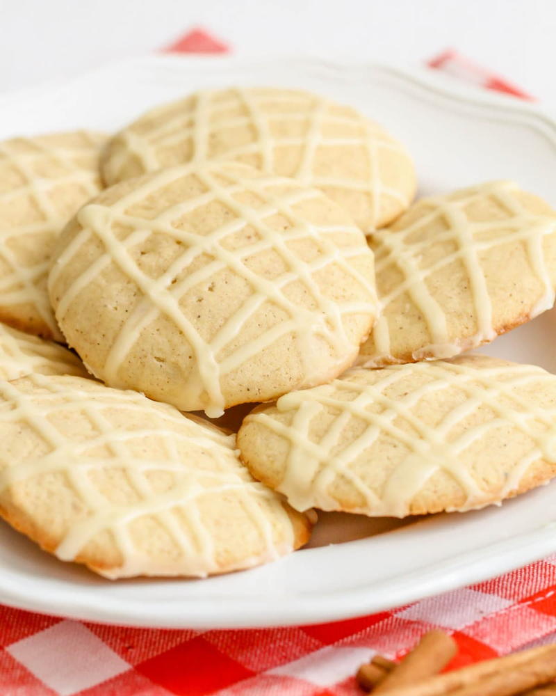 Eggnog Sugar Cookies