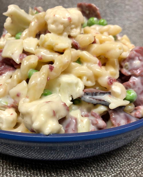 Creamy Smoked Beef Pasta Salad