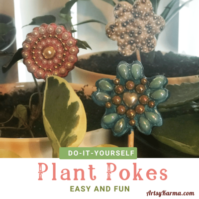 How To Make Pearly Plant Pokes
