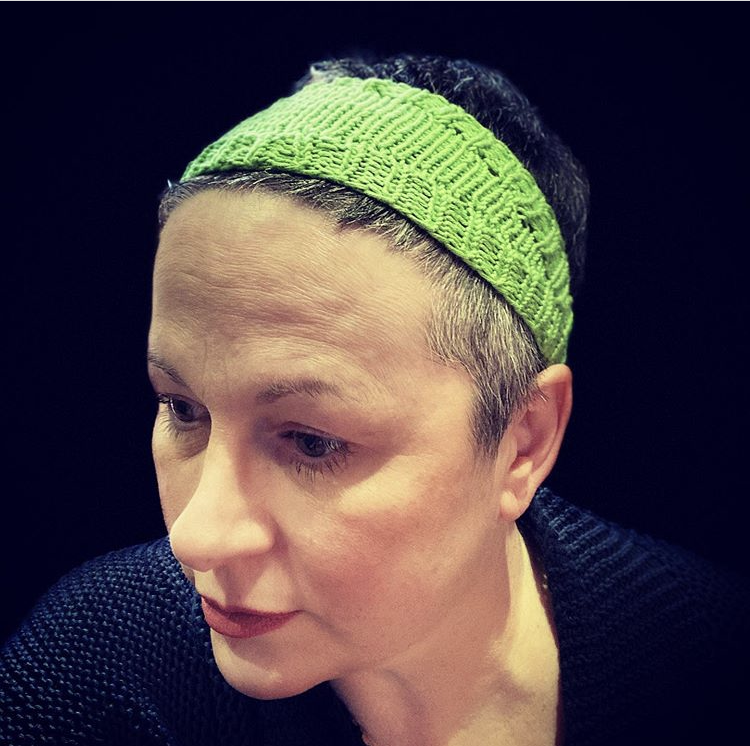 Two Tone Easy Knitted Headband