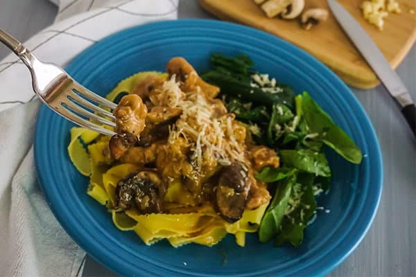 Homemade Chicken Tetrazzini