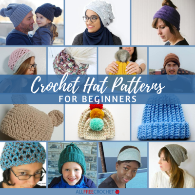 Crochet Hat Pattern Ebook Comes With so Many Sizes From Newborn