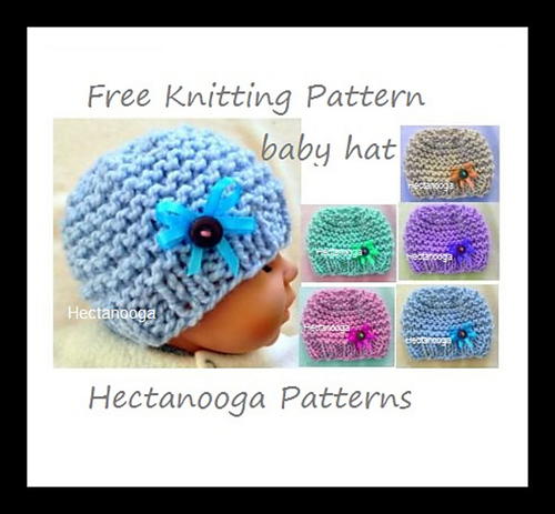 Easiest Knit Baby Hat