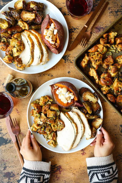 Friendsgiving Sheet Pan Dinner