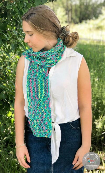 The Mermaid Confetti Scarf