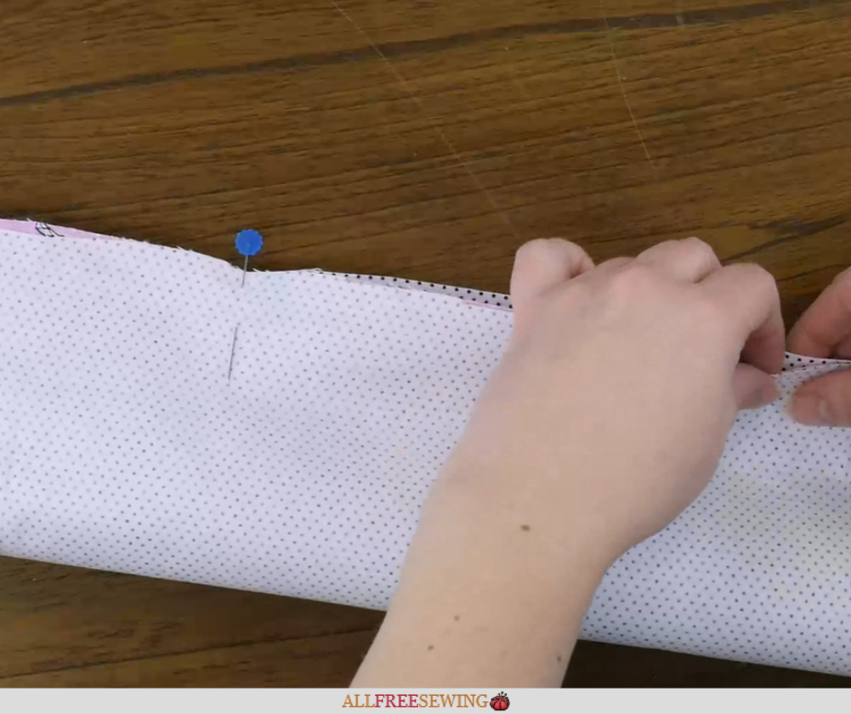 How To Pin For Sewing (Tips For Patterns & Fabric) | AllFreeSewing.com