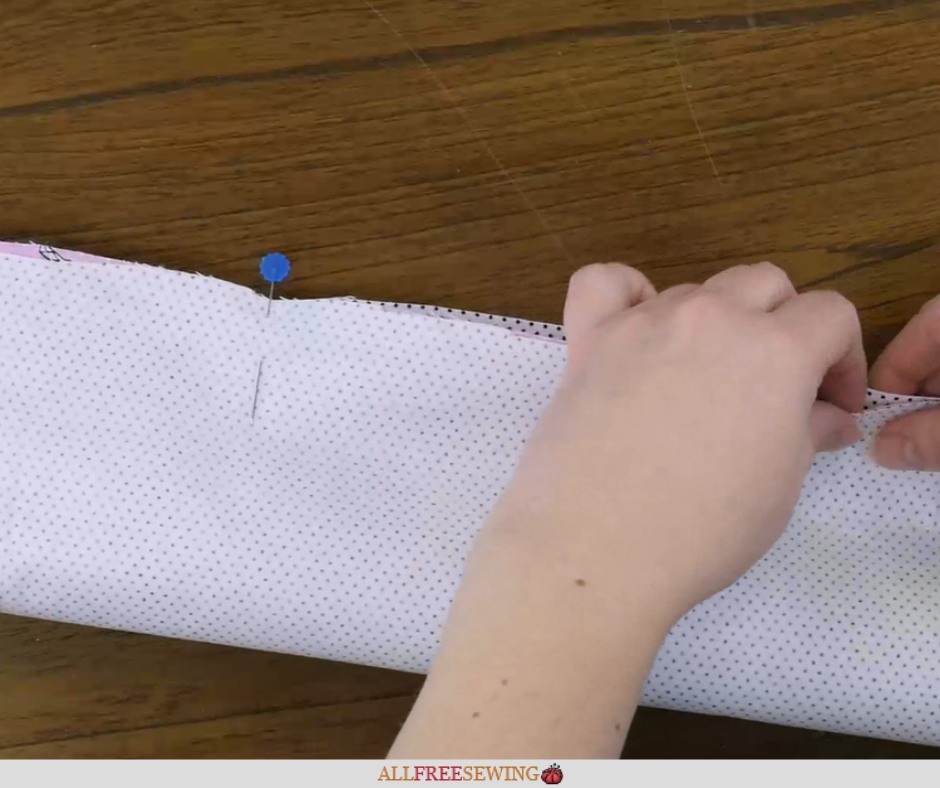 Pinning Textiles How to Pin for Sewing (Tips for Patterns & Fabric) | AllFreeSewing.com