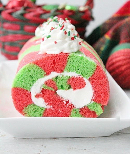 Christmas Roll Cake Recipe