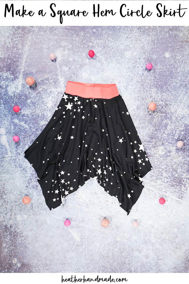 Make A Square Hem Circle Skirt | AllFreeSewing.com