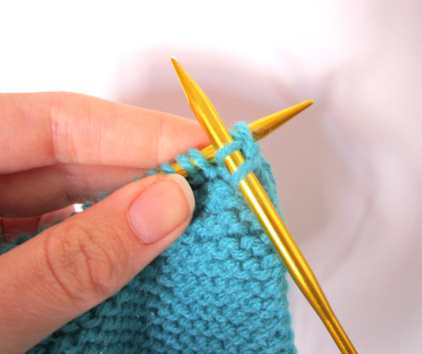 Suspended Bind Off Step 6