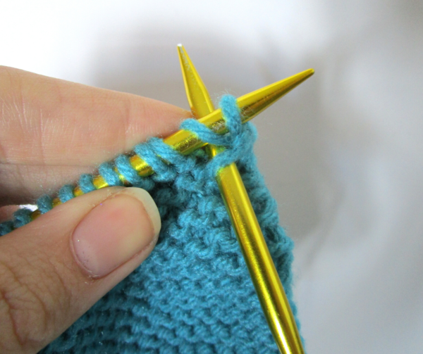 Suspended Bind Off Step 5