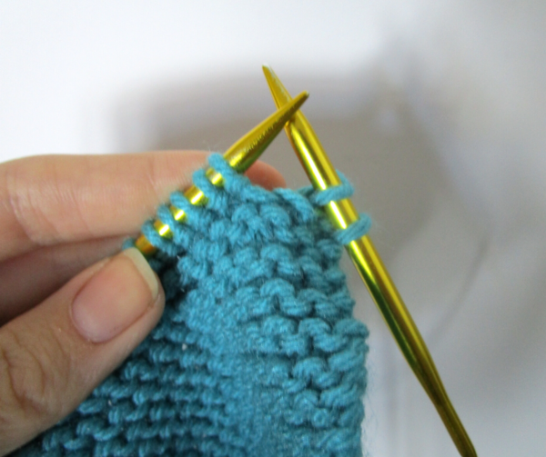 Suspended Bind Off Step 7