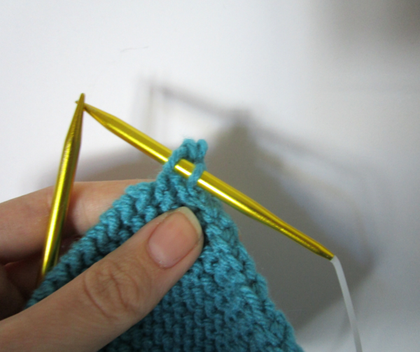 Suspended Bind Off Step 8