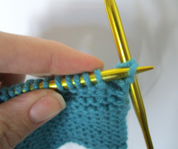 Suspended Bind Off Step 3