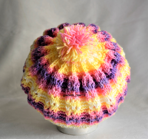 Cloudy Sunset Beret