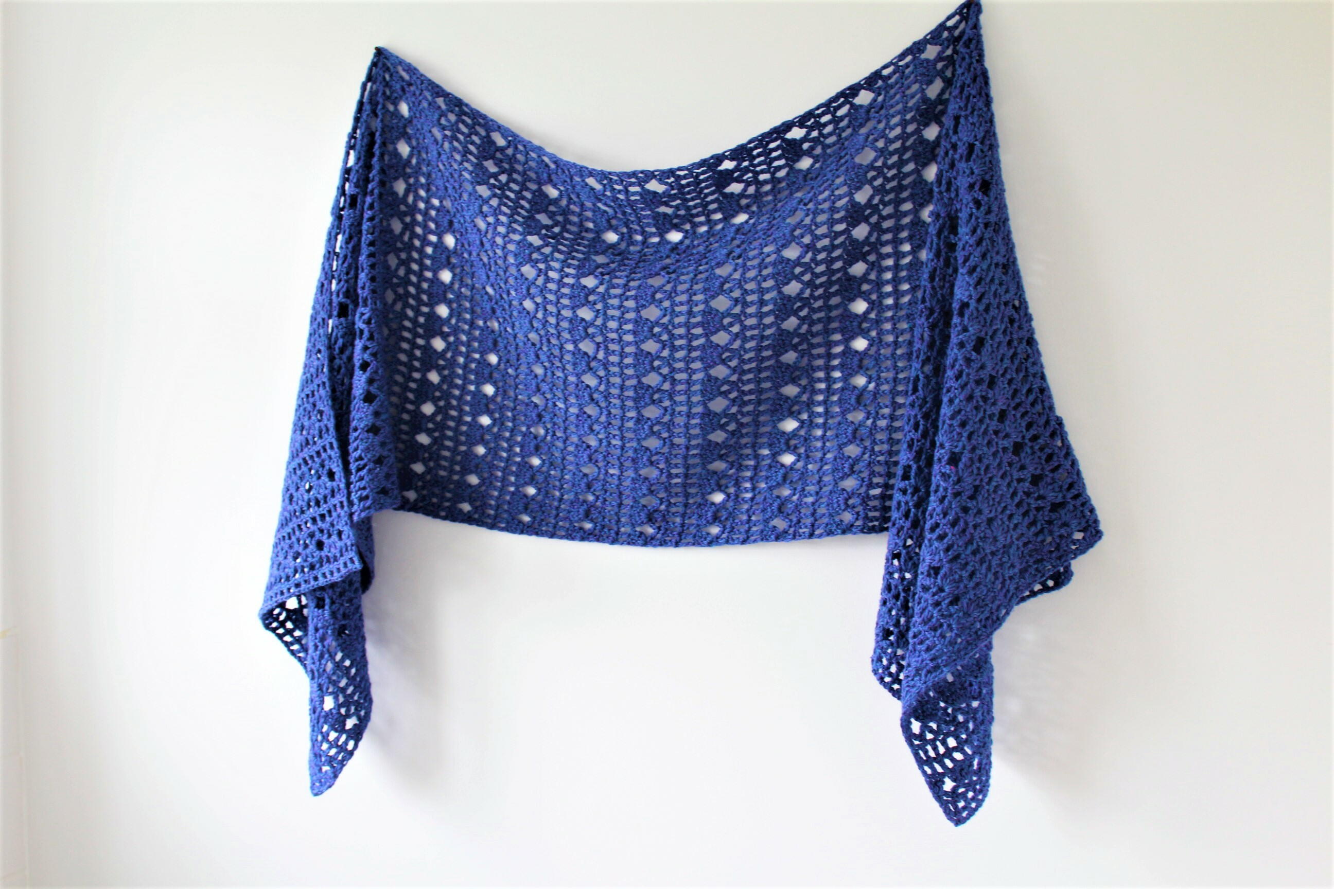 Wren Sideways Shawl | AllFreeCrochet.com