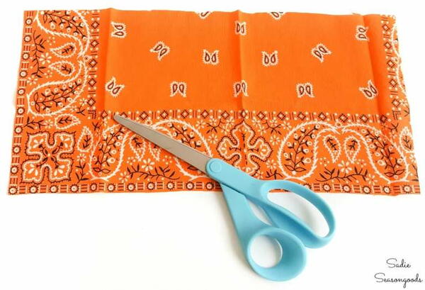 Bandana and scissors