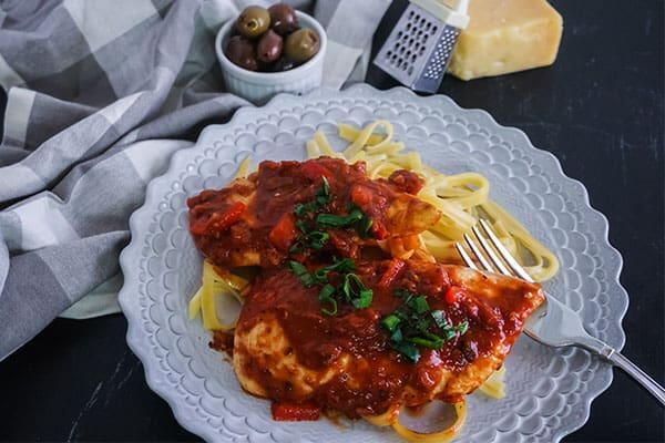 Homemade Chicken Cacciatore