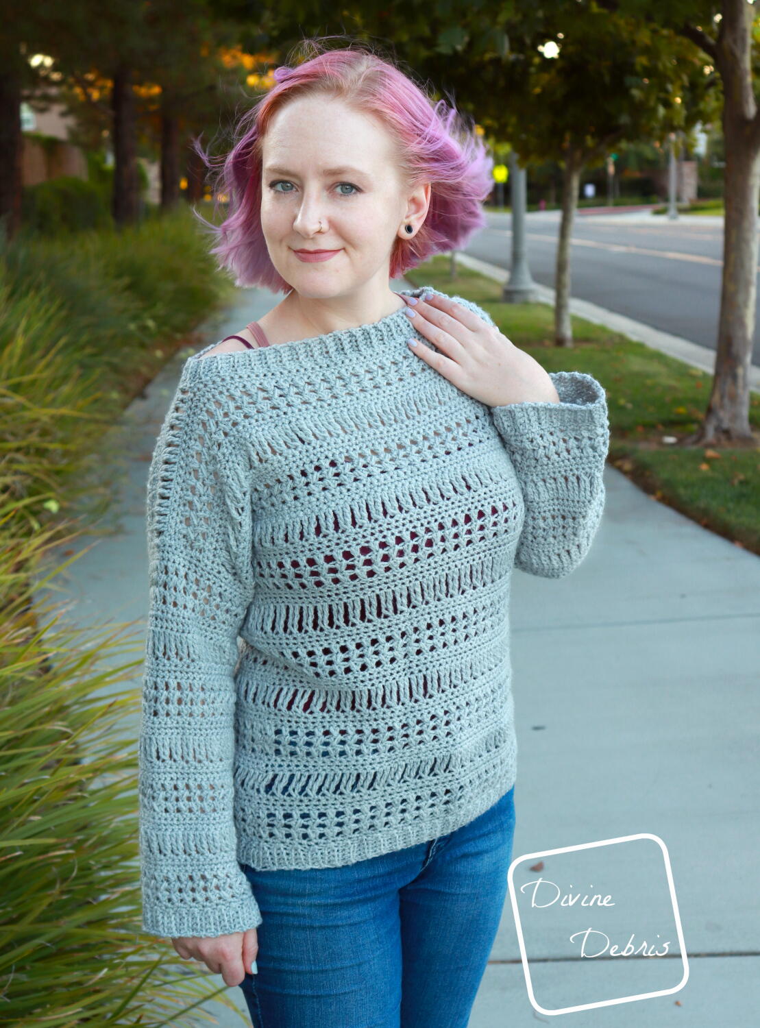 Stephanie Sweater | AllFreeCrochet.com