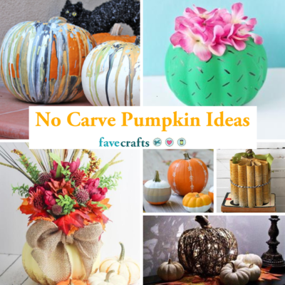 51 No Carve Pumpkin Ideas You've Got to Try