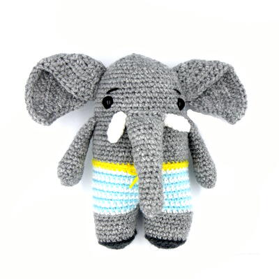 Elzo The Crochet Elephant