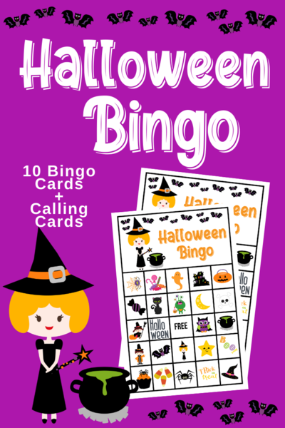 Free Printable Halloween Bingo Game For Kids